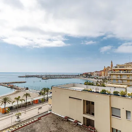 Soleia - Spacious 3p - Beachfront - Parking * マントン