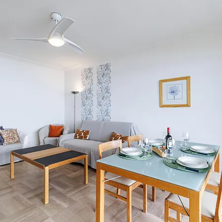 Le Soleia - Spacious 3p - Beachfront - Parking Mentone