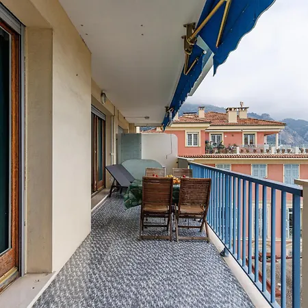 Appartamento Le Soleia - Spacious 3p - Beachfront - Parking Mentone