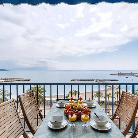 Apartment Le Soleia - Spacious 3p - Beachfront - Parking Menton